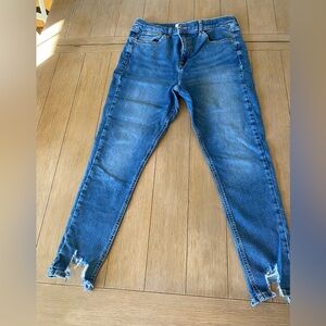 Topshop Jamie jeans blue